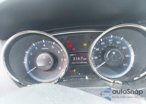 2013 Hyundai Sonata Gls z USA, uszkodzony, nr VIN 5NPEB4AC2DH549790